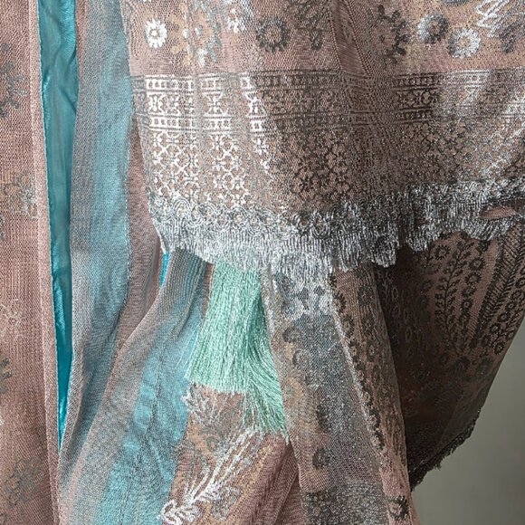 Sapphire Shalwar Kameez Pakistani / Indian Suit (3pcs) Small - Picture 7 of 8